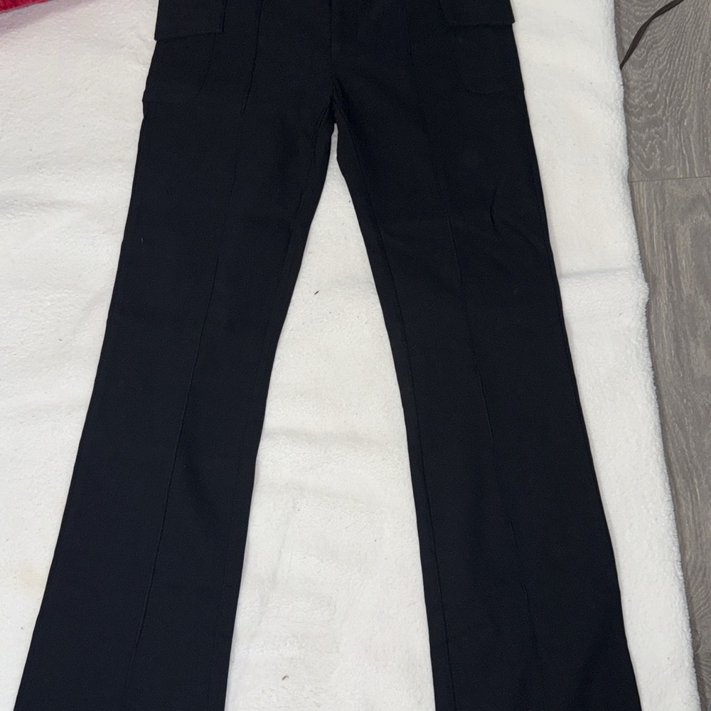 Black Flared Pants